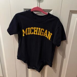 Michigan Wolverine Onesie